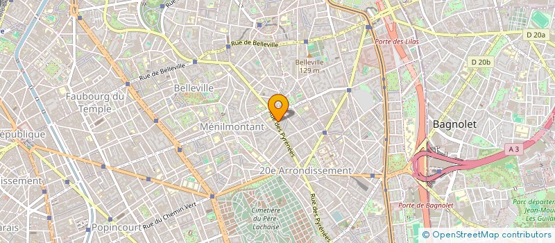 localisation de l'entreprise IQERA  PARIS