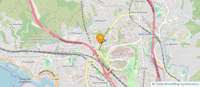 localisation de l'entreprise IQOP à MARSEILLE