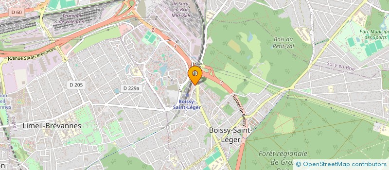 localisation de l'entreprise IQS AUTO-ECOLE à BOISSY-SAINT-LEGER
