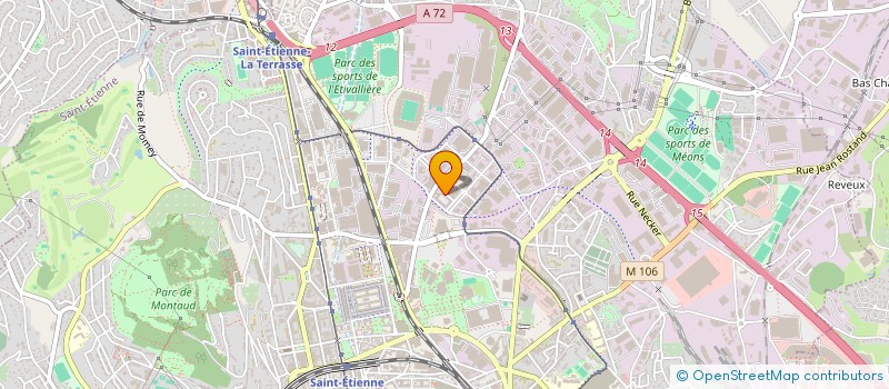 localisation de l'entreprise IQUANDA  SAINT-ETIENNE