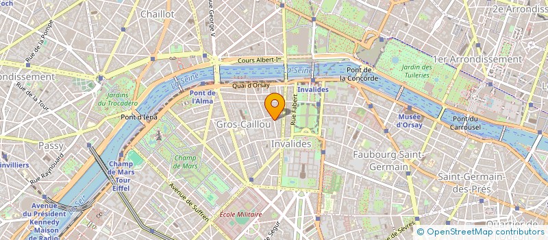 localisation de l'entreprise IR AGENCEMENT à PARIS