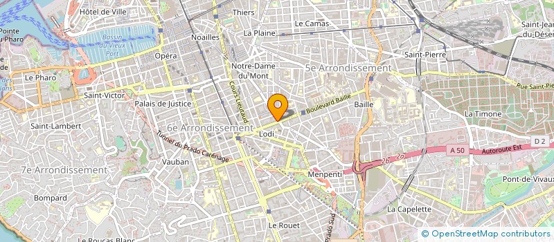 localisation de l'entreprise IR-AUTO à MARSEILLE