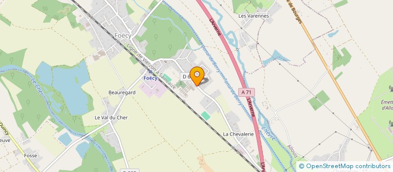 localisation de l'entreprise IR CAPITAL  FOECY