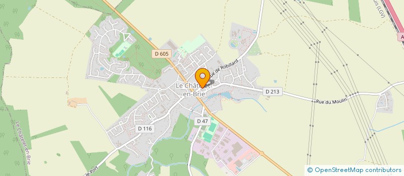 localisation de l'entreprise IR ELECTRO & BIEN-ETRE  LE CHATELET-EN-BRIE