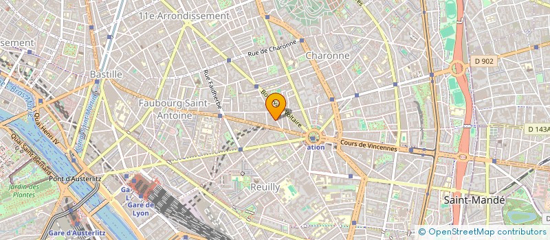 localisation de l'entreprise IRA PEINTURE  PARIS