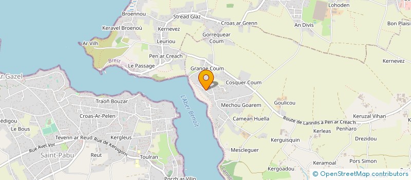 localisation de l'entreprise IRACEMA  LANNILIS