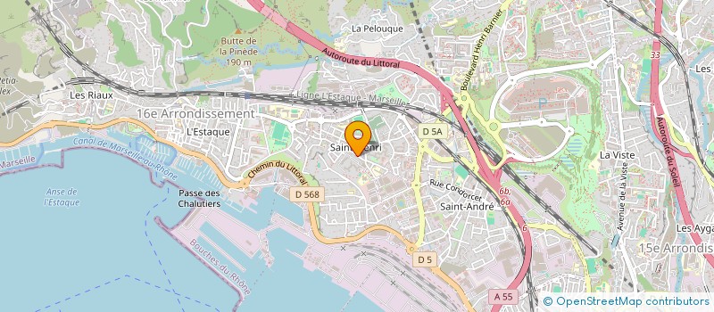 localisation de l'entreprise IRACEMA  MARSEILLE