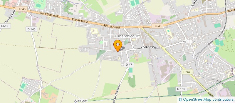 localisation de l'entreprise IRAE  AUBERCHICOURT