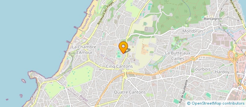 localisation de l'entreprise IRAGARKIA  ANGLET