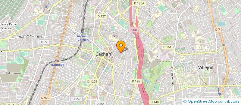 localisation de l'entreprise IRAIS HOLDING  CACHAN