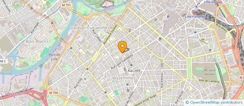localisation de l'entreprise IRAN EUROPE  LILLE