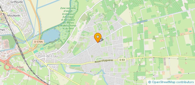 localisation de l'entreprise IRATUS LEONIS à ARLES