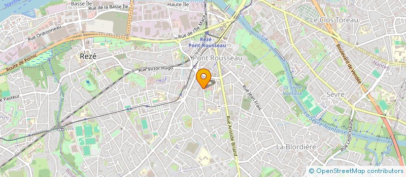 localisation de l'entreprise IRAVE à REZE