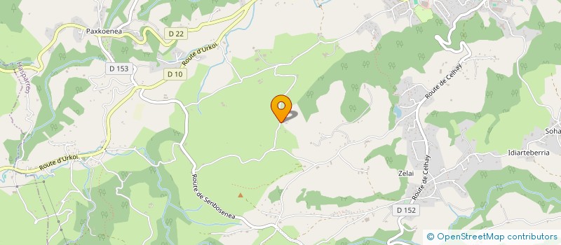 localisation de l'entreprise IRAZABALIA  HASPARREN