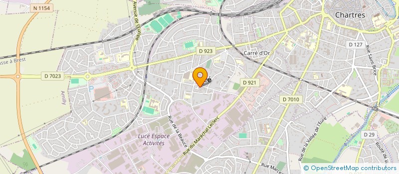 localisation de l'entreprise IRB à LUCE