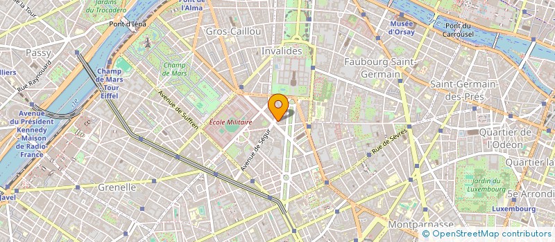 localisation de l'entreprise IRB CONSULTING  PARIS