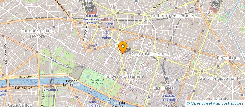 localisation de l'entreprise IRBAH  PARIS