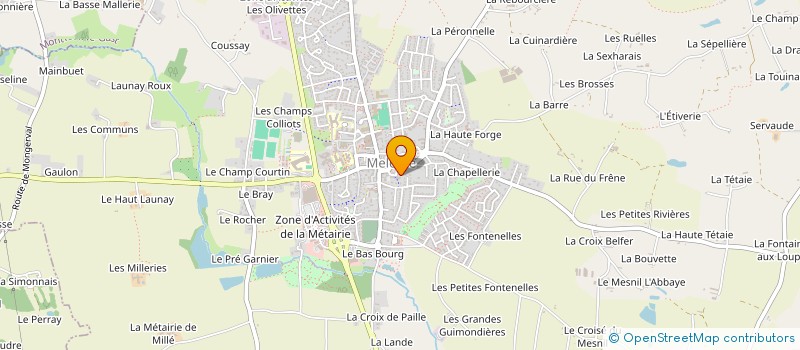 localisation de l'entreprise IRBIS  MELESSE