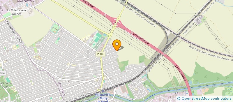 localisation de l'entreprise IRBIS ENERGIE  MITRY-MORY