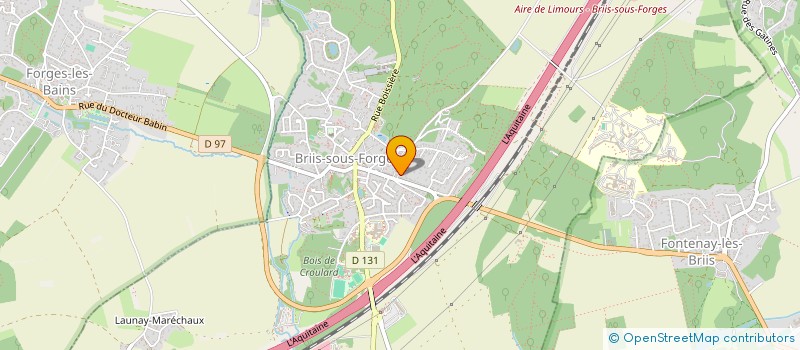 localisation de l'entreprise IRC BATIMENT à BRIIS-SOUS-FORGES