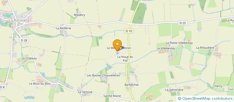 localisation de l'entreprise IRC CUISINES à LOIREAUXENCE