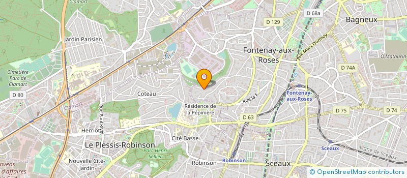 localisation de l'entreprise IRCAN SOLUTIONS à FONTENAY-AUX-ROSES