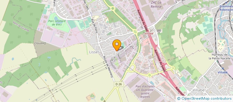 localisation de l'entreprise IRCIAM à LISSES