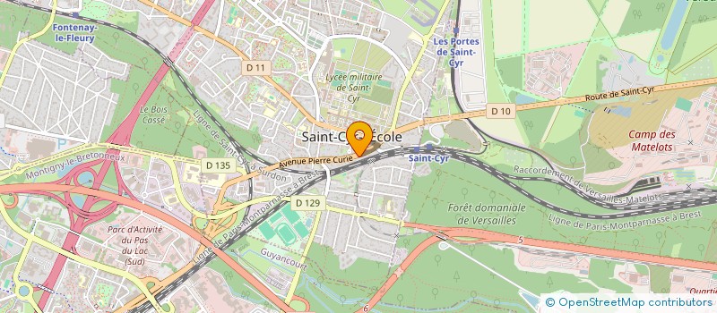 localisation de l'entreprise IRD BAT à SAINT-CYR-L'ECOLE