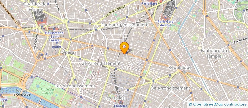 localisation de l'entreprise IRDEME - INSTITUT DE RECHERCHE POUR LA DEMOGRAPHIE DES ENTREPRISES à PARIS