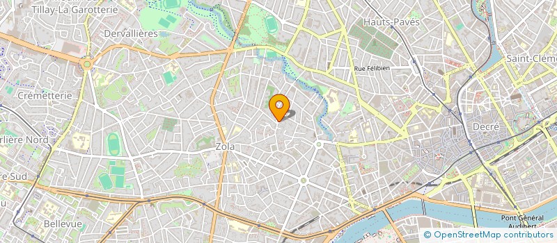 localisation de l'entreprise IRDEX CABINET COLIN à NANTES