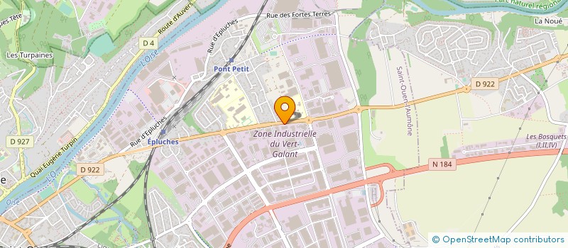 localisation de l'entreprise IRE à SAINT-OUEN-L'AUMONE
