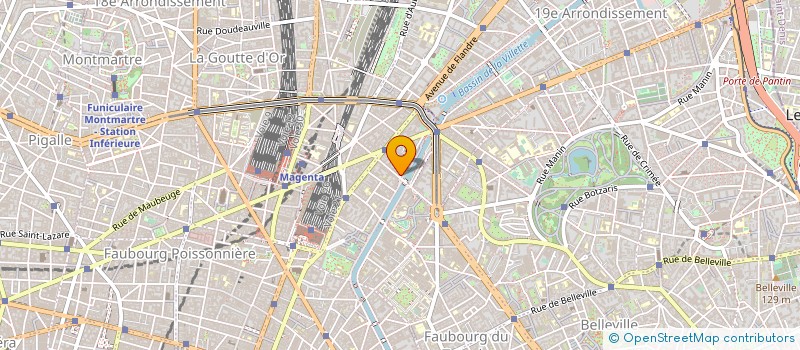 localisation de l'entreprise IRECOM à PARIS