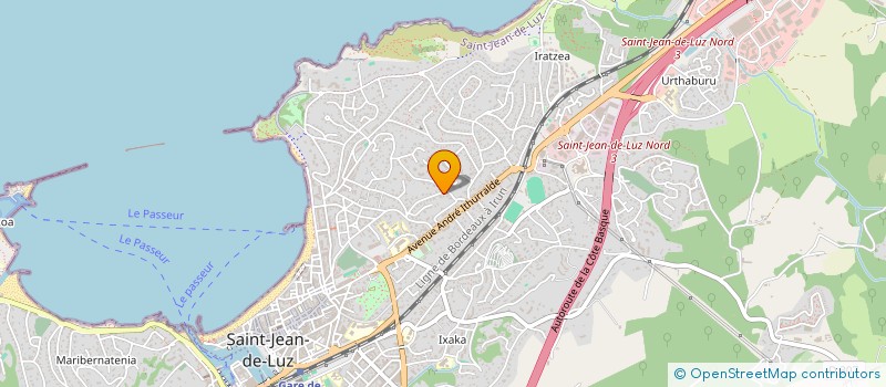 localisation de l'entreprise IREKITZ CONSULTING à SAINT-JEAN-DE-LUZ
