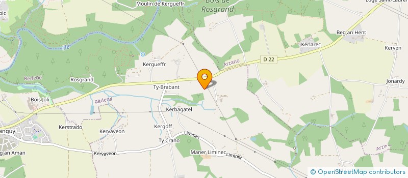 localisation de l'entreprise IRELAND  REDENE