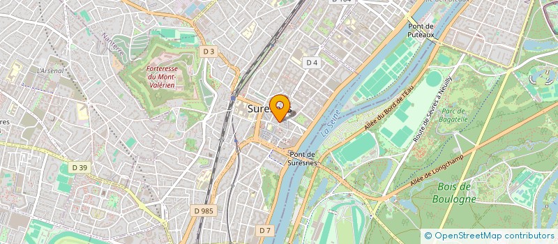 localisation de l'entreprise IREM à SURESNES