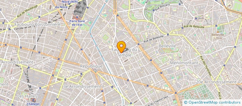 localisation de l'entreprise IREM  PARIS 10