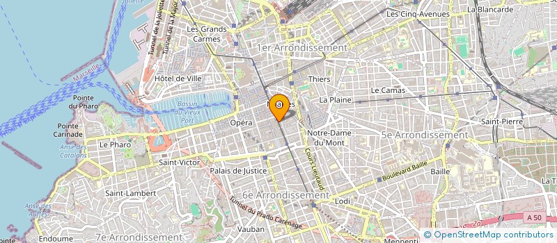 localisation de l'entreprise IRENA à MARSEILLE