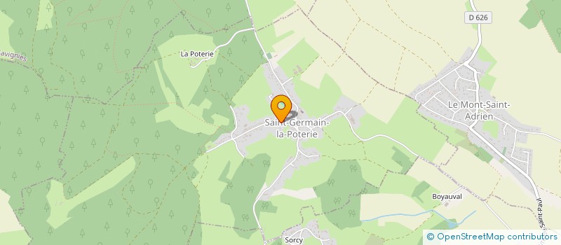 localisation de l'entreprise IRENA ART  SAINT-AUBIN-EN-BRAY