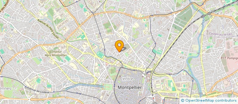 localisation de l'entreprise IRENE à MONTPELLIER