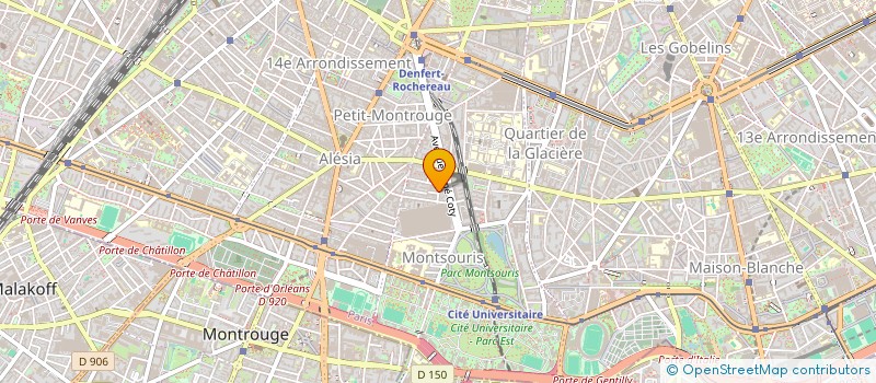 localisation de l'entreprise IRENE  PARIS