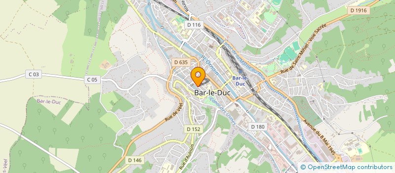 localisation de l'entreprise IRENE BORDEREAU à BAR-LE-DUC