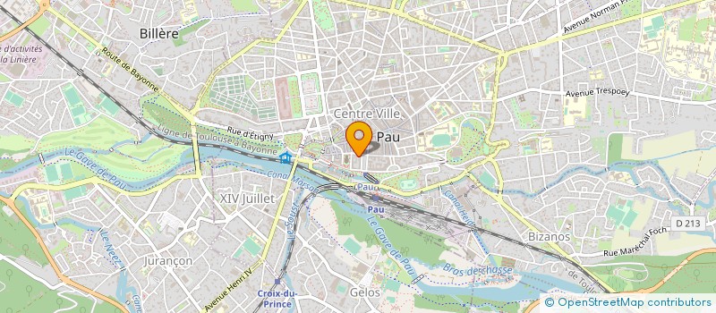 localisation de l'entreprise IRENE EURL à PAU