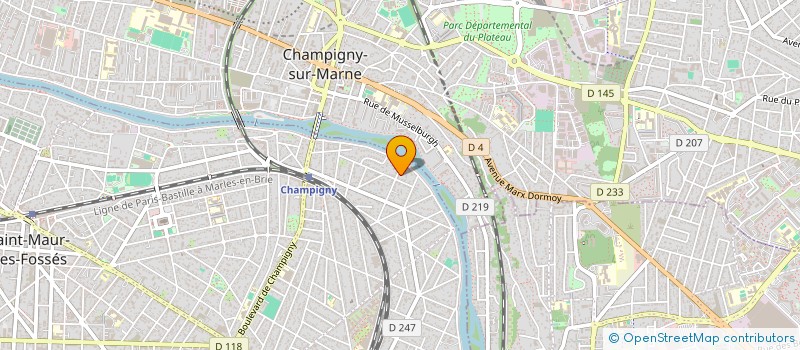 localisation de l'entreprise IRENE FRANCISCO ANTUNES & CO à SAINT-MAUR-DES-FOSSES