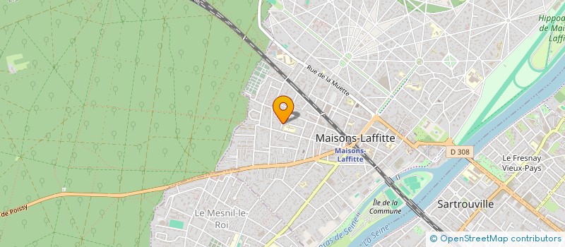 localisation de l'entreprise IRENOV  MAISONS-LAFFITTE