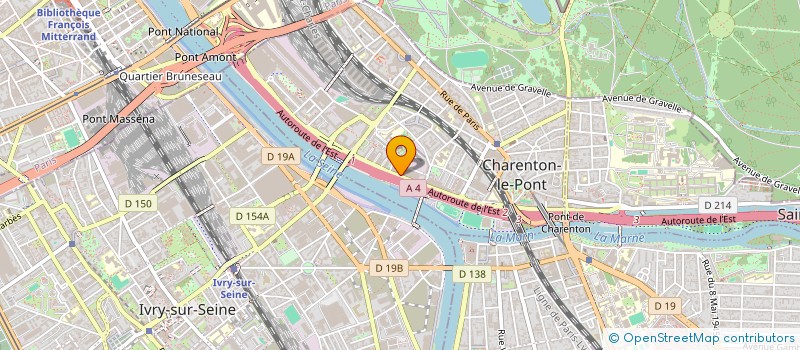 localisation de l'entreprise IREQ  CHARENTON-LE-PONT