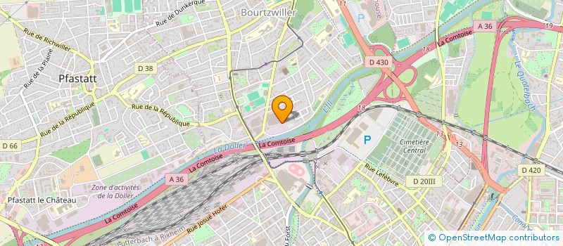 localisation de l'entreprise IRESO FRANCE  MULHOUSE