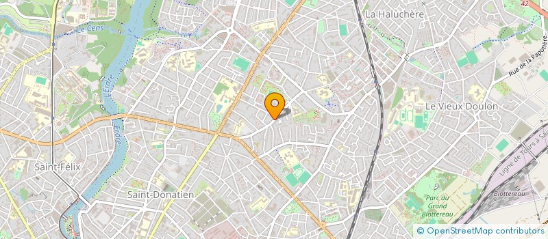 localisation de l'entreprise IRESTE  NANTES