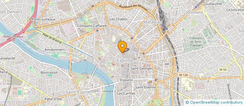 localisation de l'entreprise IRF-CONTACT à TOULOUSE