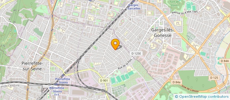 localisation de l'entreprise IRFA SERVICES à STAINS