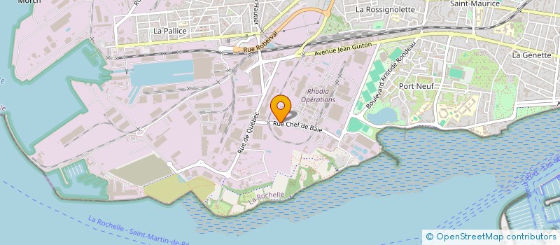 localisation de l'entreprise IRH- INGENIERIE EN GENIE ELECTRIQUE à LA ROCHELLE